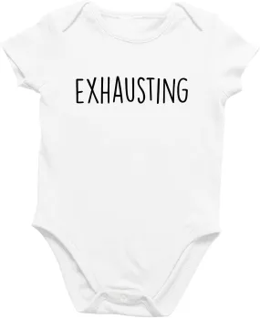Printique Organic GOTS Certified Baby Onesie Unisex Bodysuit 0-18 months - Cute Funny Design