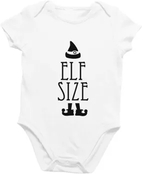 Printique Organic GOTS Certified Baby Onesie Unisex Bodysuit 0-18 months - Funny Christmas Holiday