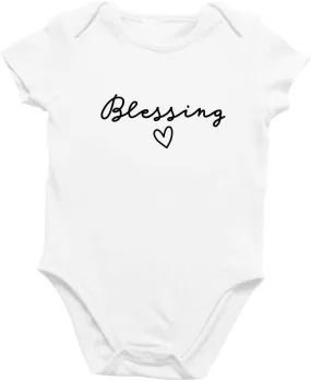 Printique Organic GOTS Certified Baby Onesie Unisex Bodysuit 0-18 months - Funny Quotes
