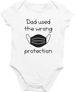 Printique Organic GOTS Certified Baby Onesie Unisex Bodysuit 0-18 months - Funny Sarcastic Quotes