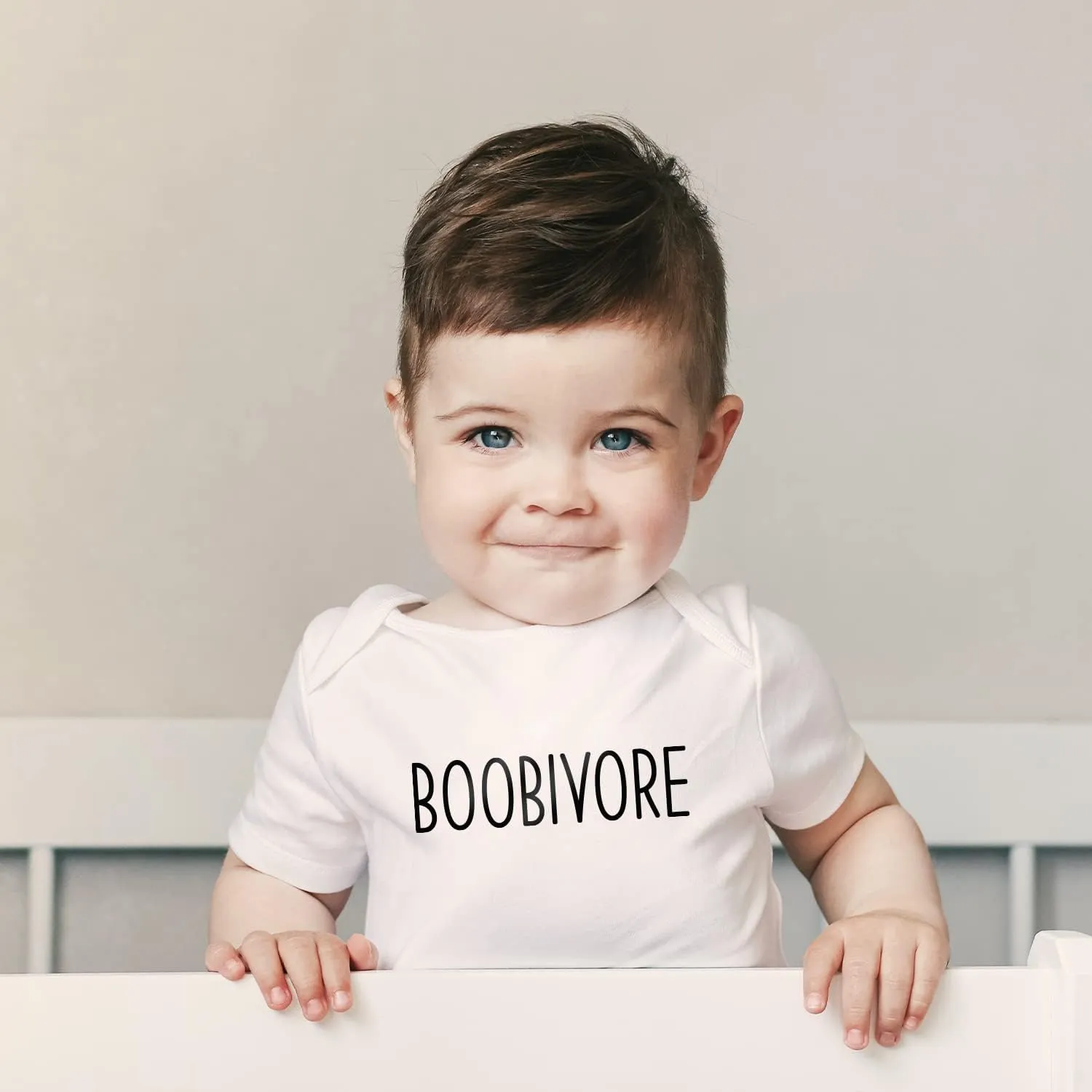 Printique Organic GOTS Certified Baby Onesie Unisex Bodysuit 0-18 months - Funny Sarcastic Quotes