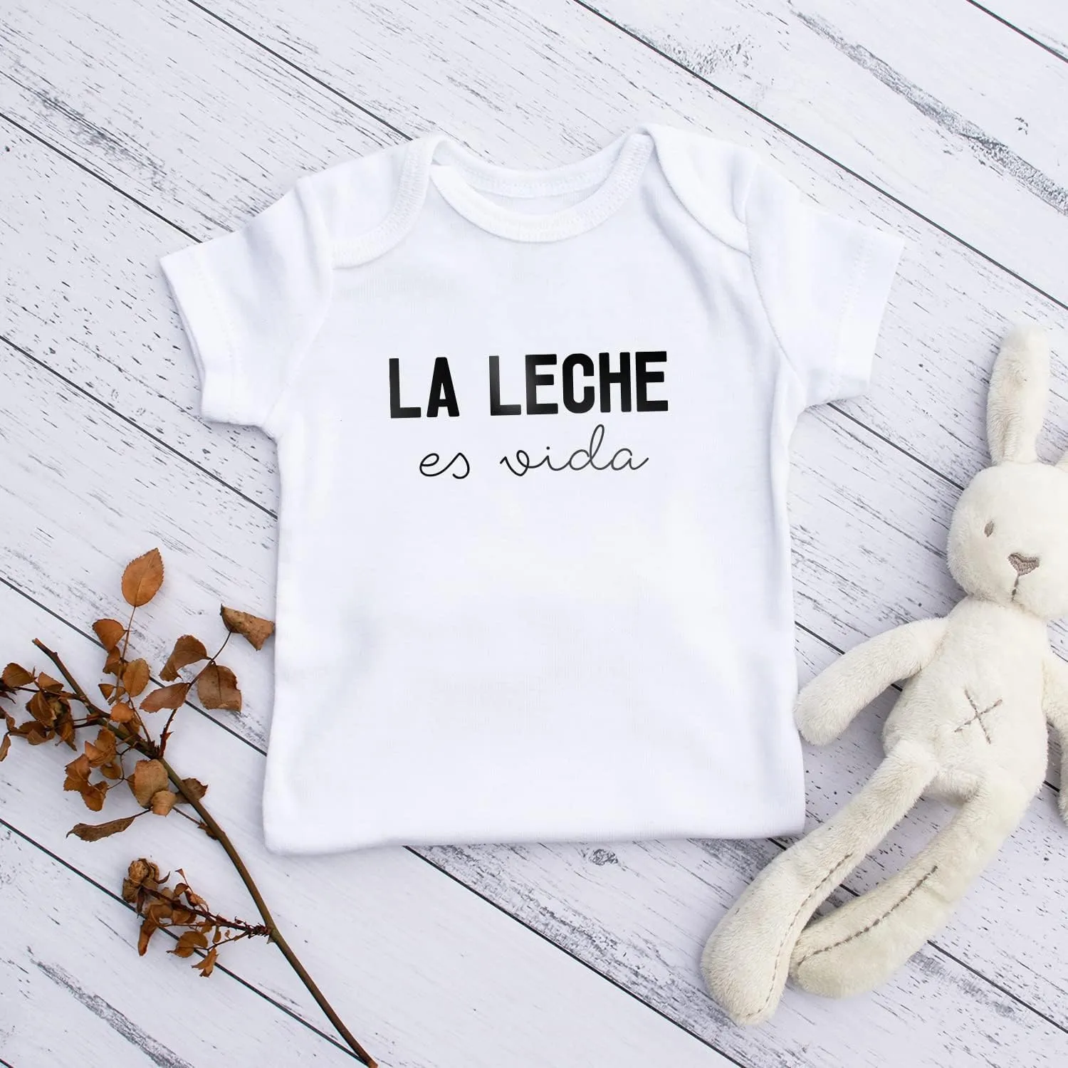 Printique Organic GOTS certified baby onesie unisex bodysuit 0-18 months - Funny Spanish Quotes