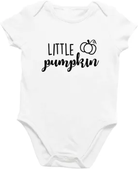 Printique Organic GOTS Certified Baby Onesie Unisex Bodysuit 0-18 months - Halloween Autumn Season