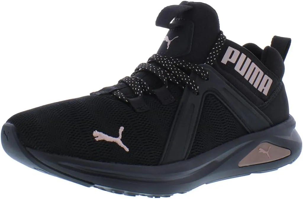 Puma Enzo 2 Metal Womens Shoes Size 6.5, Color: Black/Pink