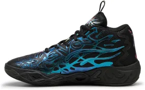 Puma Mens LaMelo Ball MB.04 Reflections Black Athletic Basketball Shoes 11
