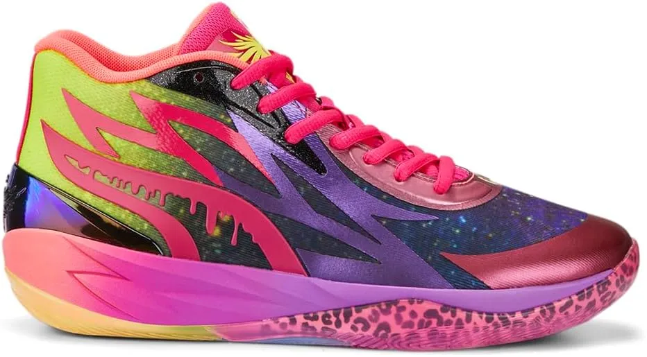 PUMA Mens Mb.02 Be You Basketball Sneakers Shoes - Multi - Size 10 M
