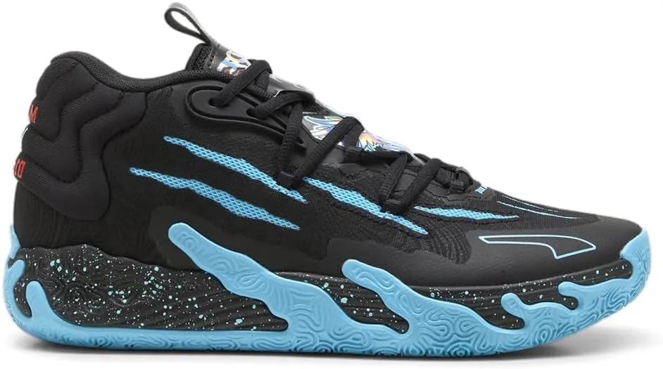 Puma Mens Mb.03 Blue Hive Basketball Sneakers Shoes - Black - Size 11.5 M