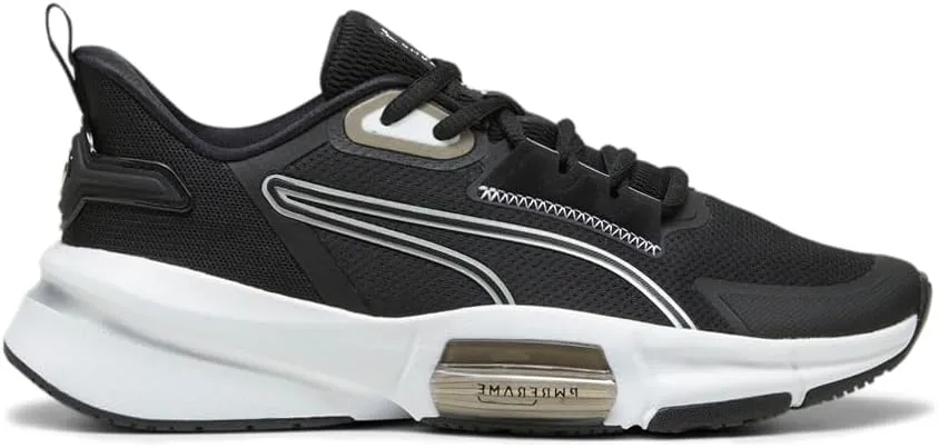 PUMA Womens Pwrframe Tr 3 Training Sneakers Shoes - Black - Size 9.5 M