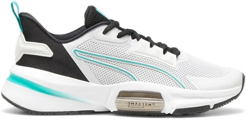 PUMA Womens Pwrframe Tr 3 Training Sneakers Shoes - Grey - Size 12 M