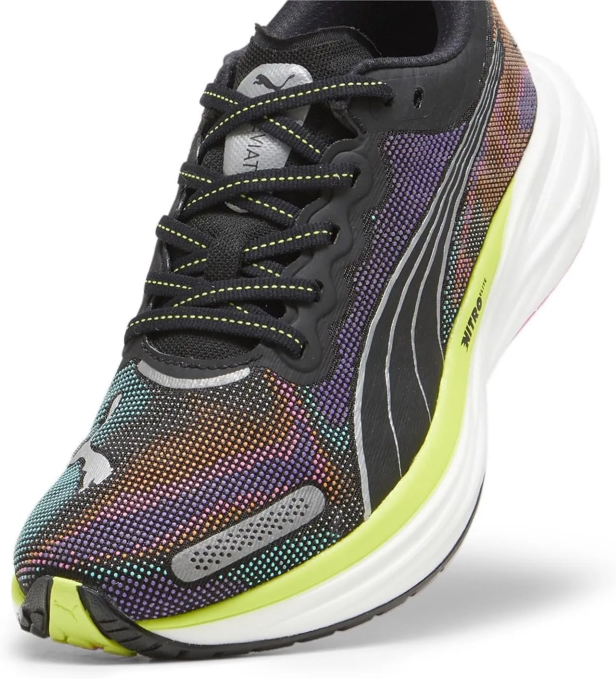 PUMA Womens Velocity Nitro 2 Running Sneakers Shoes - Pink