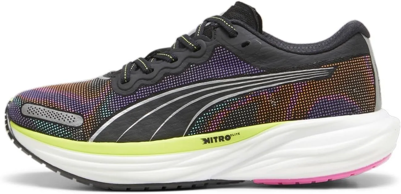PUMA Womens Velocity Nitro 2 Running Sneakers Shoes - Pink