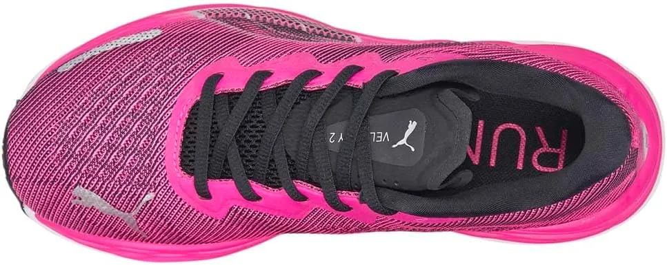 PUMA Womens Velocity Nitro 2 Running Sneakers Shoes - Pink