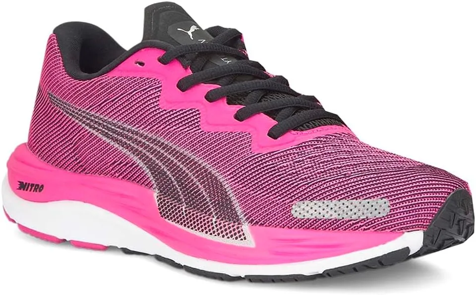 PUMA Womens Velocity Nitro 2 Running Sneakers Shoes - Pink