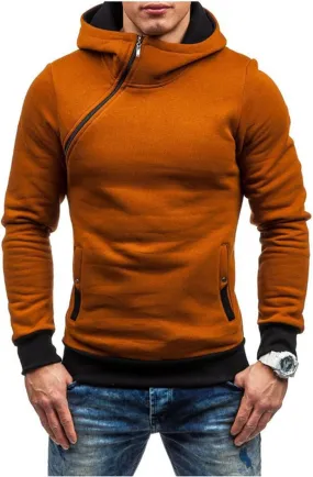 Quarter Zip Pullover Men Fleece Hoodies Winter Sweatshirts Hoodies Long Sleeve Shirts Warm Fall Hoodies