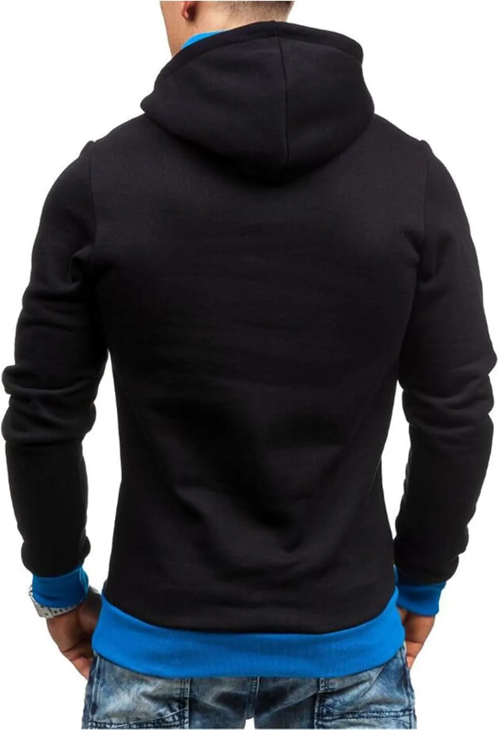 Quarter Zip Pullover Men Fleece Hoodies Winter Sweatshirts Hoodies Long Sleeve Shirts Warm Fall Hoodies