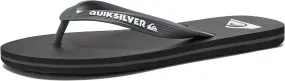 Quiksilver Molokai Flip Flops for Men, Athletic Mens Sandals, Size 6 to 16 Thong Mens Slides
