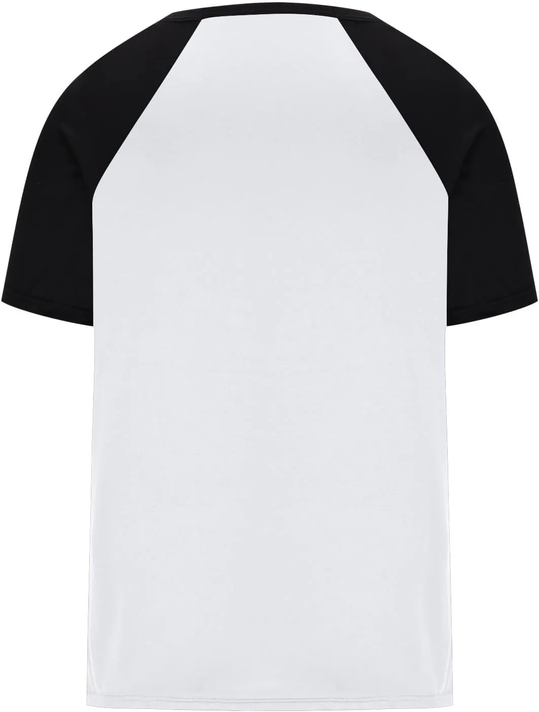 Raglan Shirt Men Short Sleeve Stylish Casual Crewneck T-Shirts Summer Fashion Workout Athletic Fitness Tee Shirts
