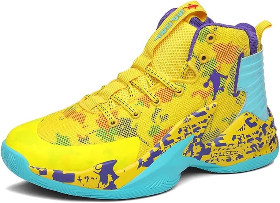 Rongduyan Men's Basketball & Outdoor Summer Sports Casual Shoes