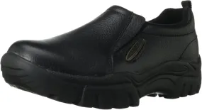 ROPER Mens Performance Slip On Work Safety Shoes Casual - Brown