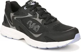 Ryka Womens Standout Walking Shoes Black 7.5 M