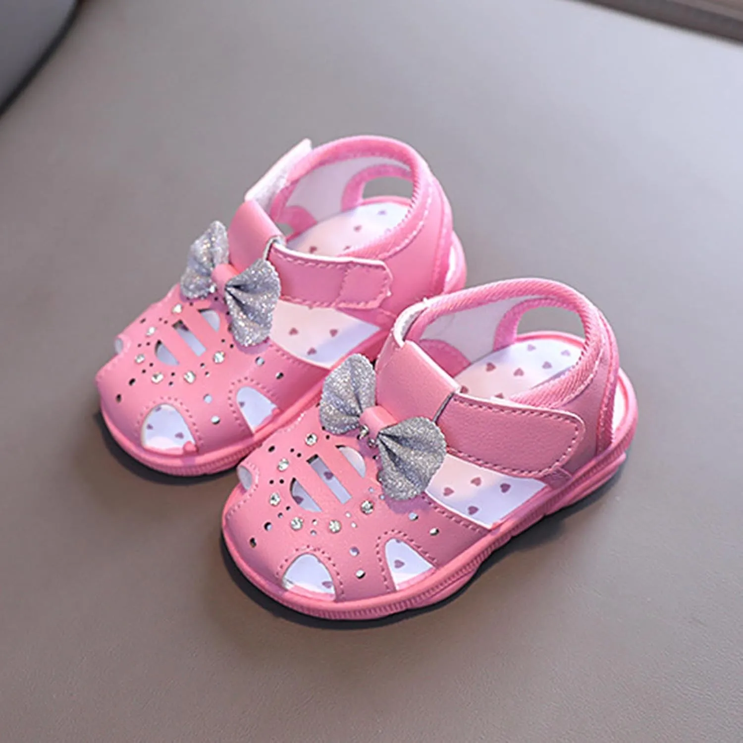 Sandals Closed Toe Flower Boho Shoe Summer Outdoor Beach Dress Shoes Soft Lightweight Sandal Footwear