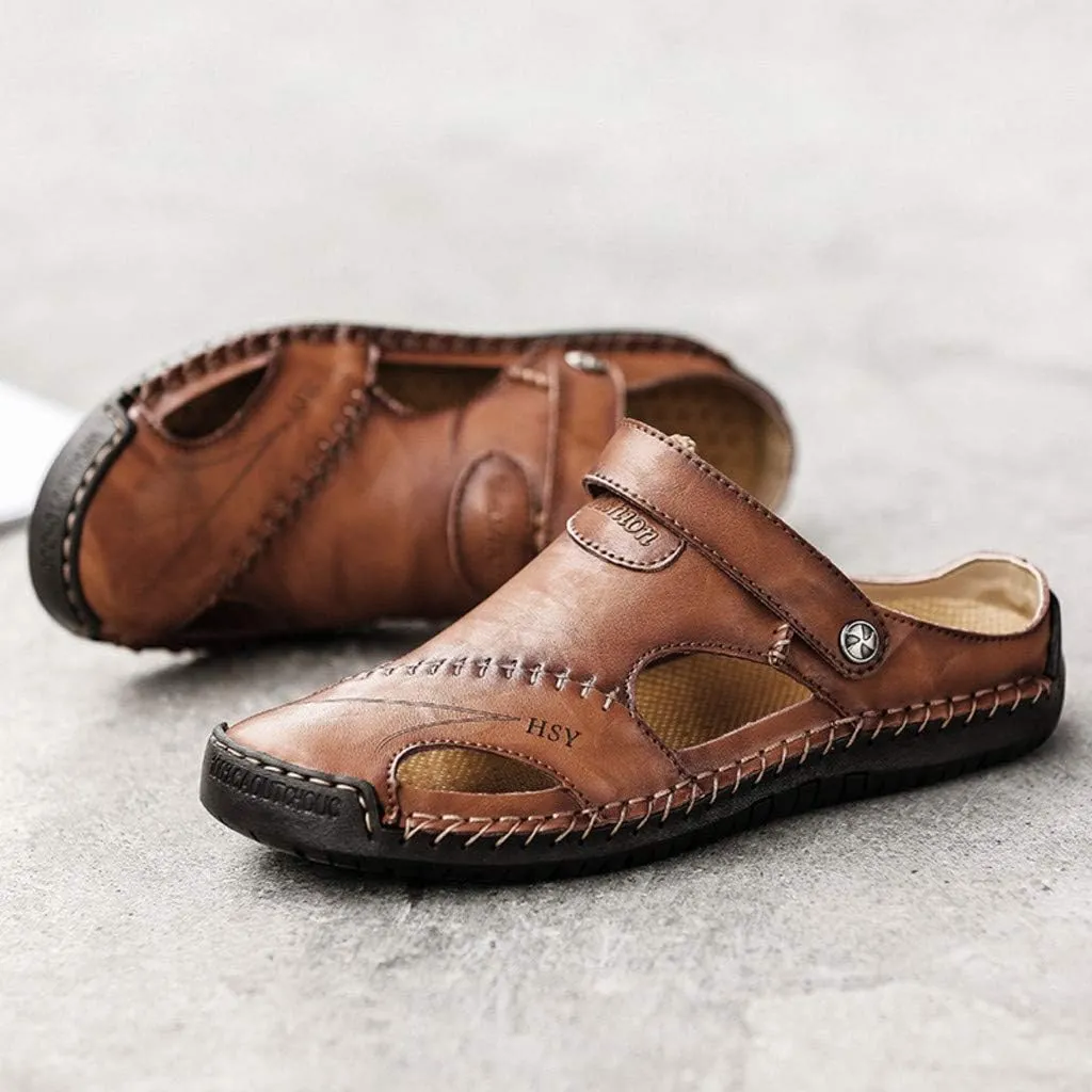 Sandals for Men Open Toe Athletic Sport Sandals Athletic Outdoor Slides Summer Comfortable Breathable Outdoor