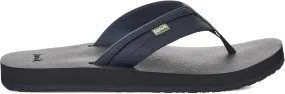 Sanuk Mens Ziggy ST | Flip Flops for Men | Mens Sandals | Beach Sandals | Water Friendly & Lightweight | Comfort Footbed