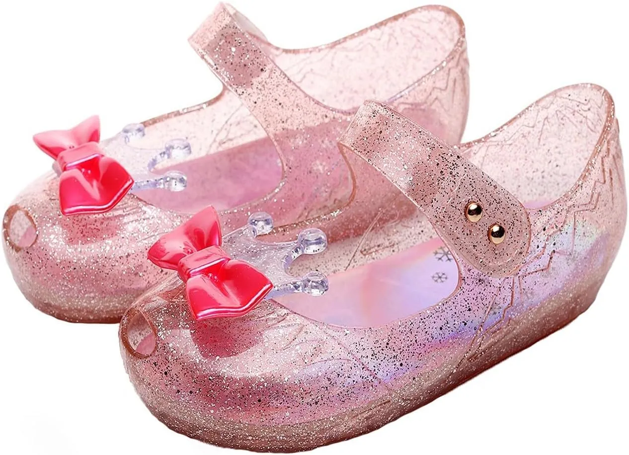 Shoes Girls Sandals Jelly Mary Jane Dance Party Cosplay Shoes For Kids Toddler Big Girls Sandals Toddler (9.5 Little Kids)