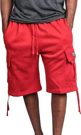 Shorts Men Athletic Men's Solid Straight Loose Cargo Shorts Golf Shorts Drawtring Hiking Shorts with 4 Pockets