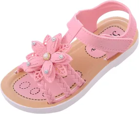 Slides Kids Girls Children Sandals Soft Flat Shoes Fashion Comfortable Bow Soft Bottom Lightweight Baby Princess