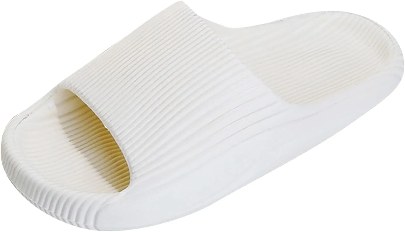 Slides Quick Drying Pool Slipper for Men and Women Indoor Plus Size Slides Bathroom Sandals