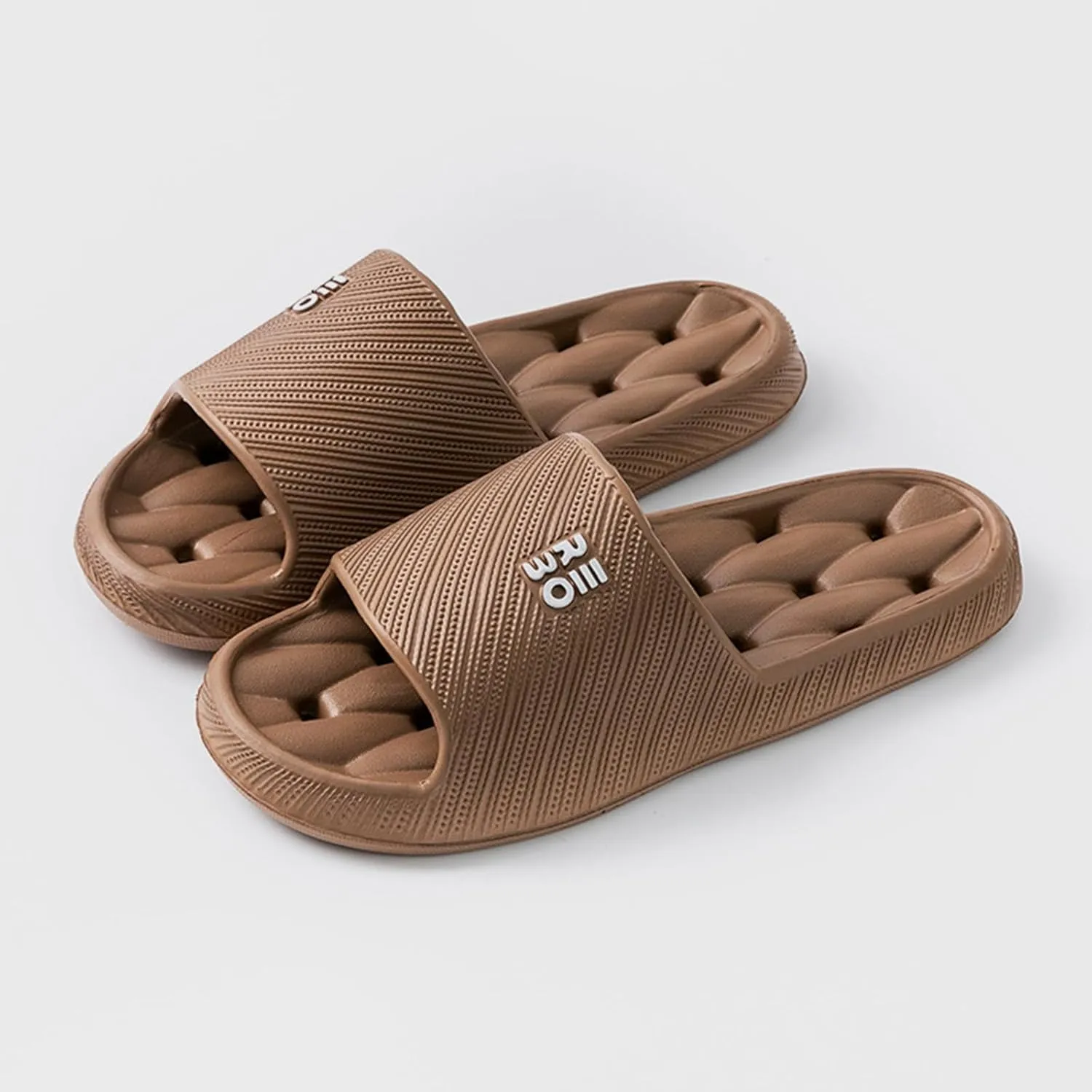 Slippers EVA Breathable Shoes Water Leaking and Quick Drying Women's Letter Home Sandals Slip and Smell Home Slippers