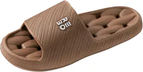 Slippers EVA Breathable Shoes Water Leaking and Quick Drying Women's Letter Home Sandals Slip and Smell Home Slippers