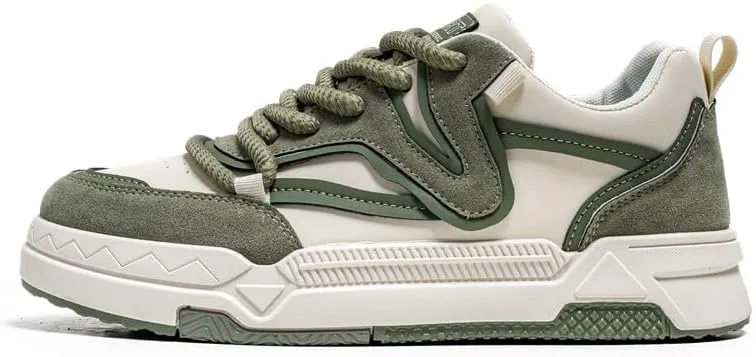 Sneakers for Mens Casual Shoes Fashion Sneakers Comfort Walking Shoes Men's Non Slip Work Footwear, Food Service Work Sneakers, Lace-Up Breathable Work Shoes for Men's Fashion Sneakers