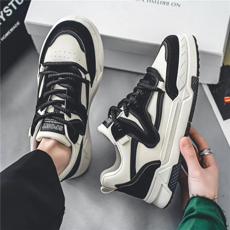 Sneakers for Mens Casual Shoes Fashion Sneakers Comfort Walking Shoes Men's Non Slip Work Footwear, Food Service Work Sneakers, Lace-Up Breathable Work Shoes for Men's Fashion Sneakers