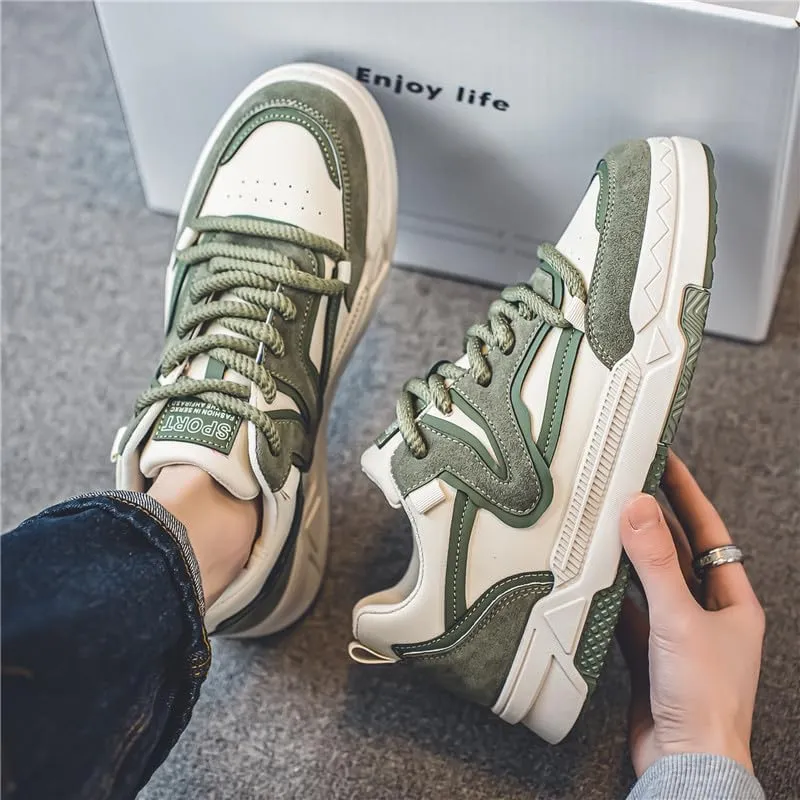 Sneakers for Mens Casual Shoes Fashion Sneakers Comfort Walking Shoes Men's Non Slip Work Footwear, Food Service Work Sneakers, Lace-Up Breathable Work Shoes for Men's Fashion Sneakers