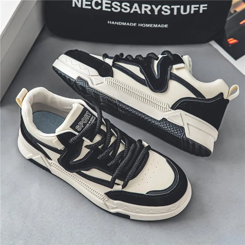 Sneakers for Mens Casual Shoes Fashion Sneakers Comfort Walking Shoes Men's Non Slip Work Footwear, Food Service Work Sneakers, Lace-Up Breathable Work Shoes for Men's Fashion Sneakers