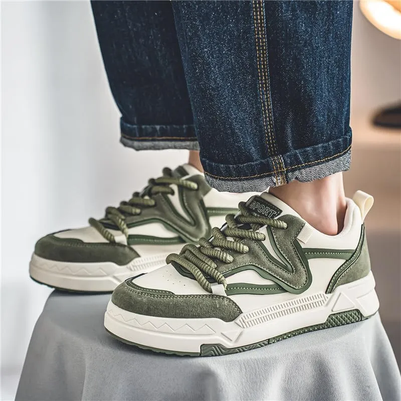Sneakers for Mens Casual Shoes Fashion Sneakers Comfort Walking Shoes Men's Non Slip Work Footwear, Food Service Work Sneakers, Lace-Up Breathable Work Shoes for Men's Fashion Sneakers