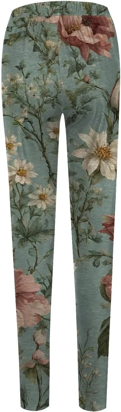 Soft Buttery Leggings for Women Plus Size Tummy Control Leggings Christmas Leggings Tummy Control