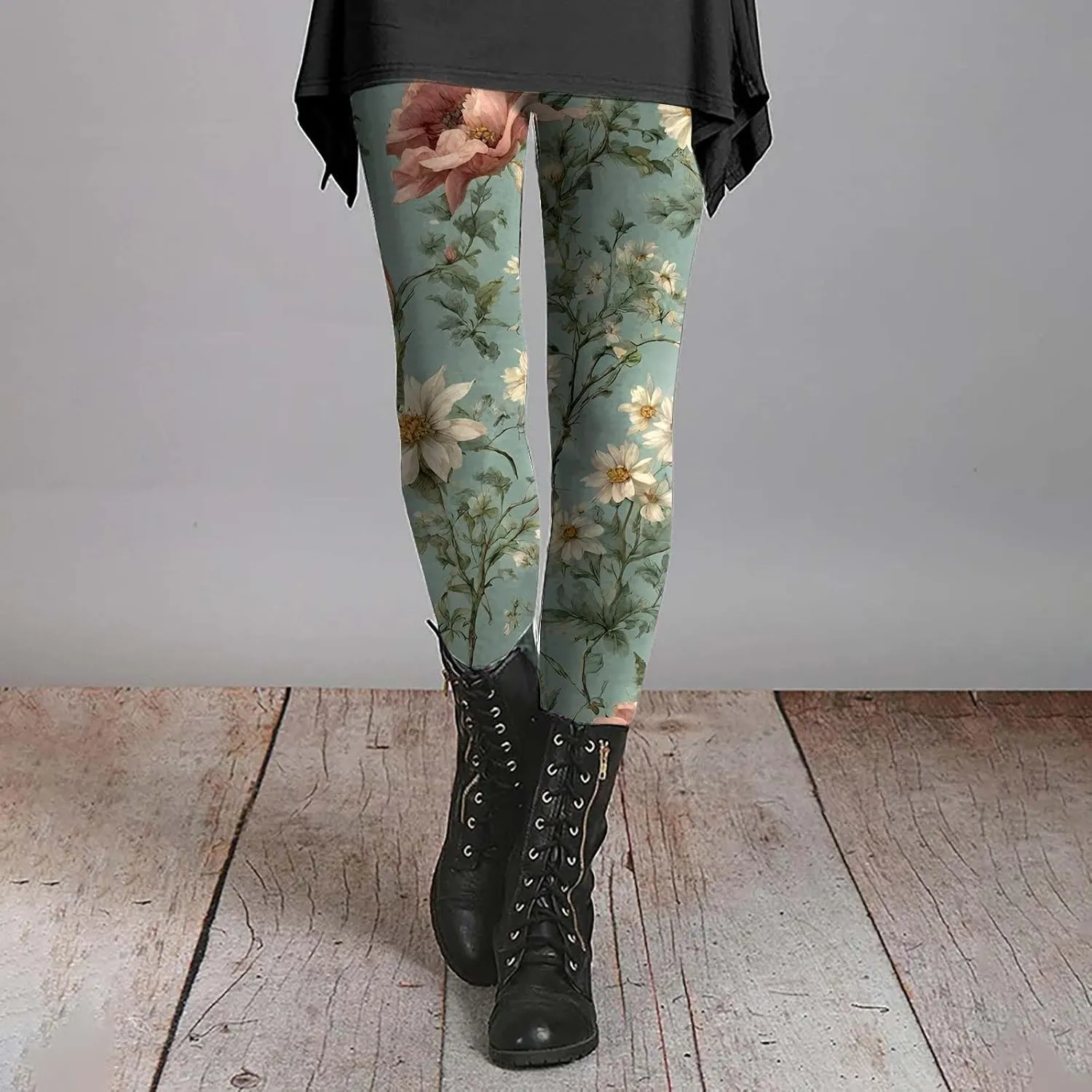 Soft Buttery Leggings for Women Plus Size Tummy Control Leggings Christmas Leggings Tummy Control