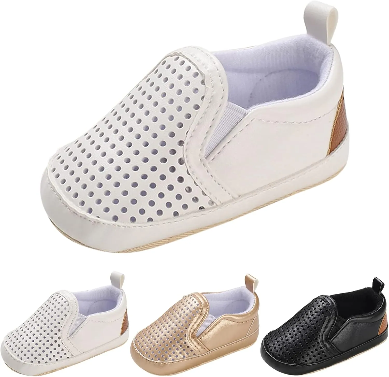 Spring and Summer Children Infant Infant Shoes Boys and Girls Sports Shoes Flat Bottom Light Slip On Infant Size 2 Shoe