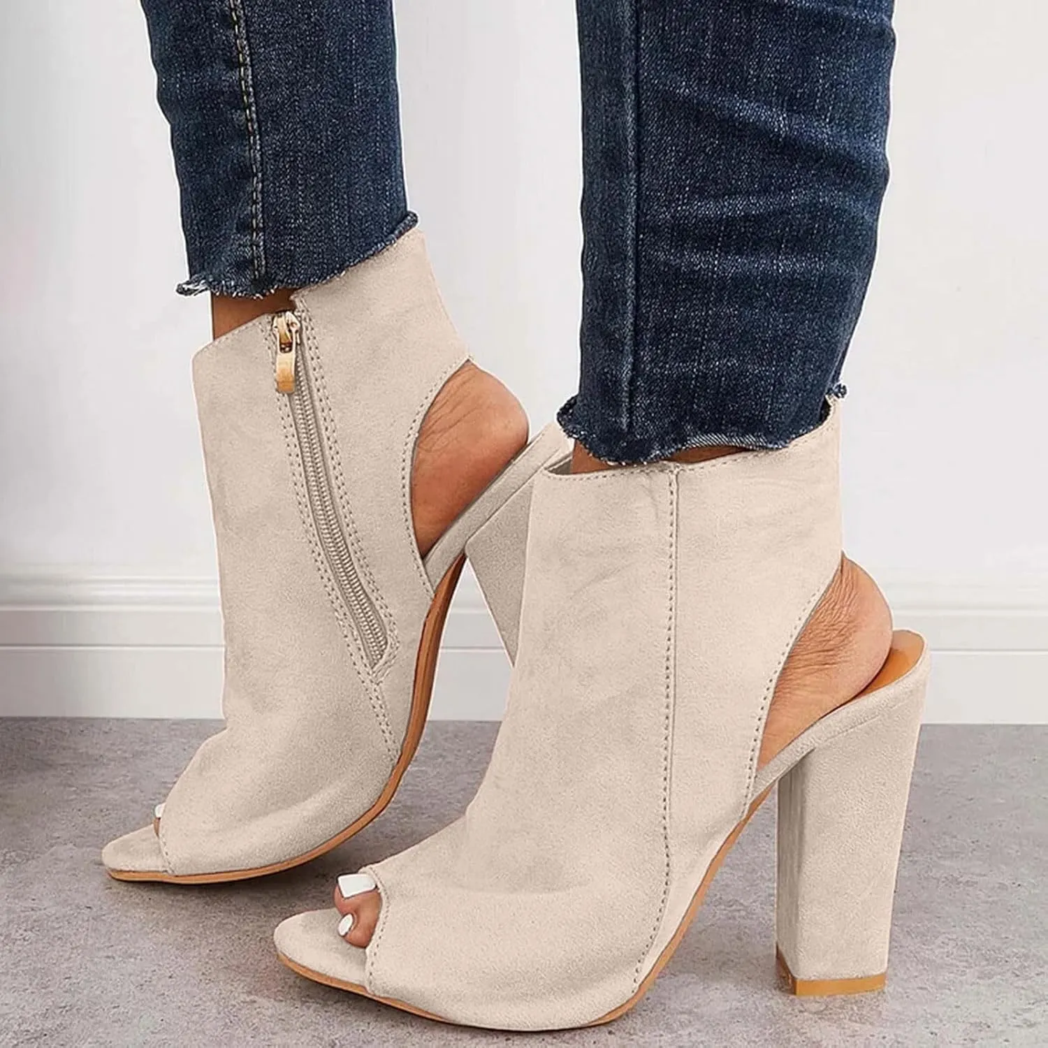Strappy Heels for Women Prom Heeled Sandals for Women Women's Sandals Women's Chunk Low Heel Pump Sandals