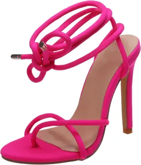 Strappy Heels Stylish Heeled Sandals for Party Prom Wedding Women Shoes Heels Women's Lace Up Heeled Sandals