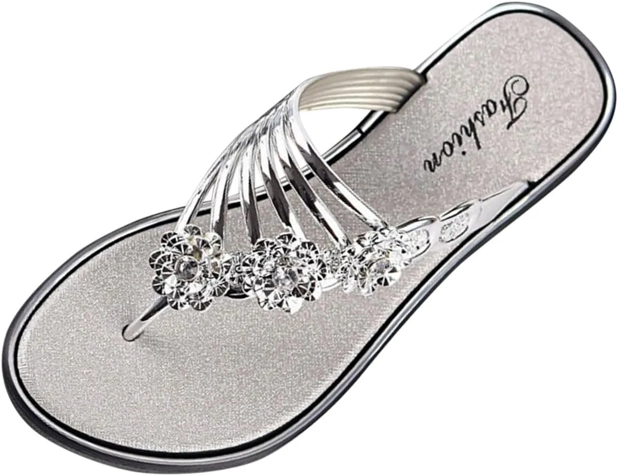Stylish Women's Slippers Everyday Comfort and Beach Relaxation with Toe Post Design and S Slippers for Women with Bow