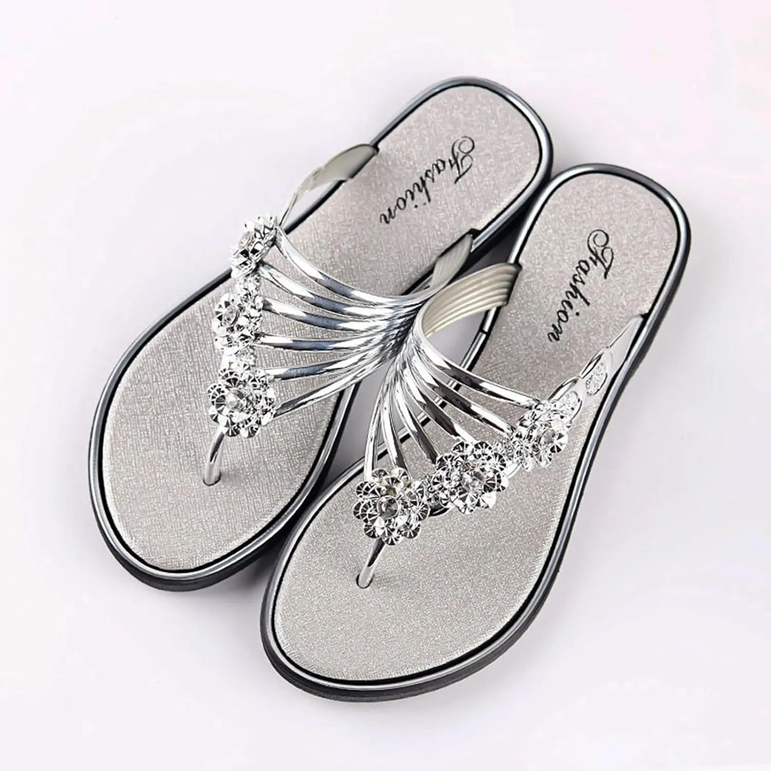 Stylish Women's Slippers Everyday Comfort and Beach Relaxation with Toe Post Design and S Slippers for Women with Bow