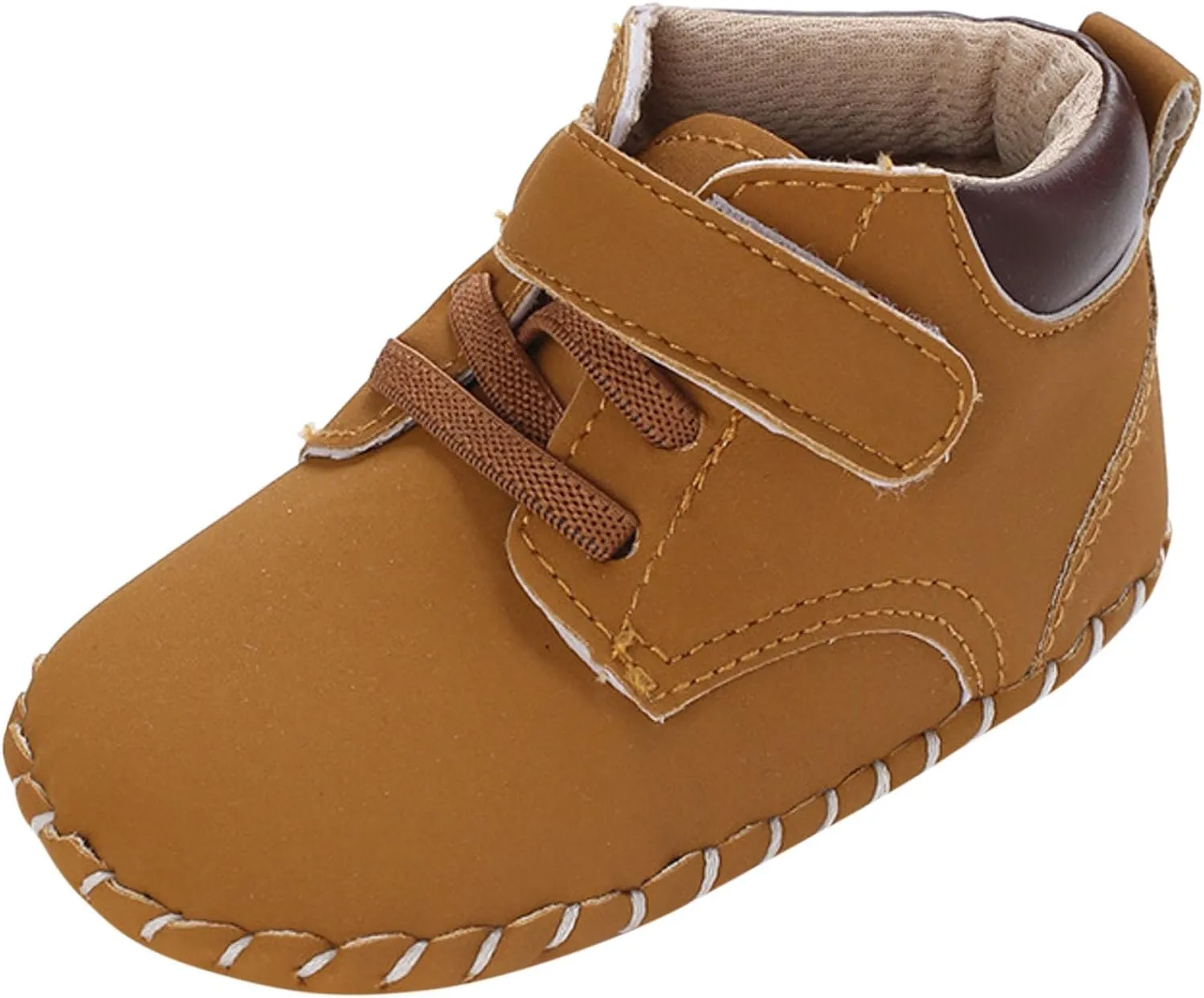 Summer Children Infant Toddler Shoes Boys and Girls Sports Flat Bottom High Top Comfortable Solid Slip on Shoes for Kids