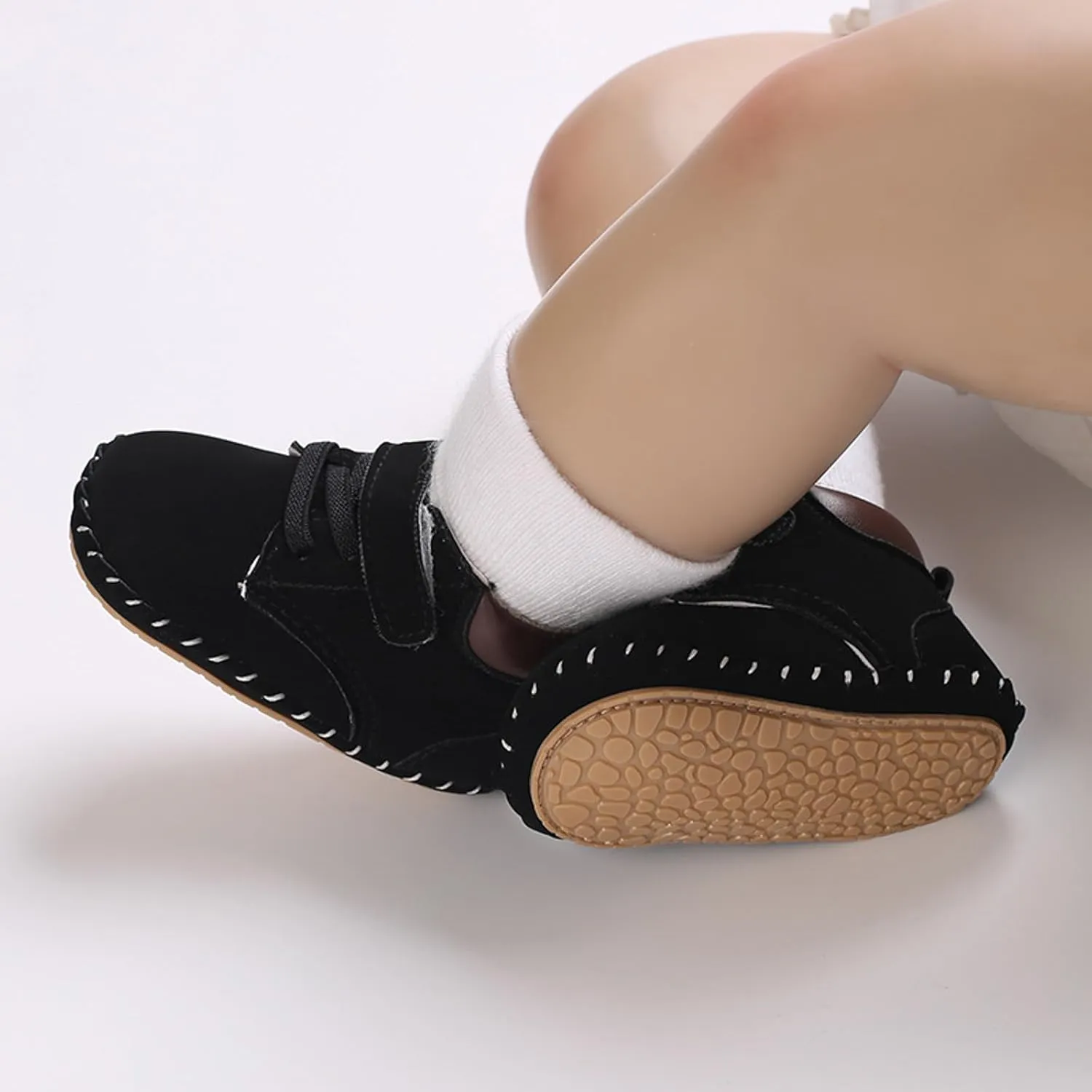 Summer Children Infant Toddler Shoes Boys and Girls Sports Flat Bottom High Top Comfortable Solid Slip on Shoes for Kids