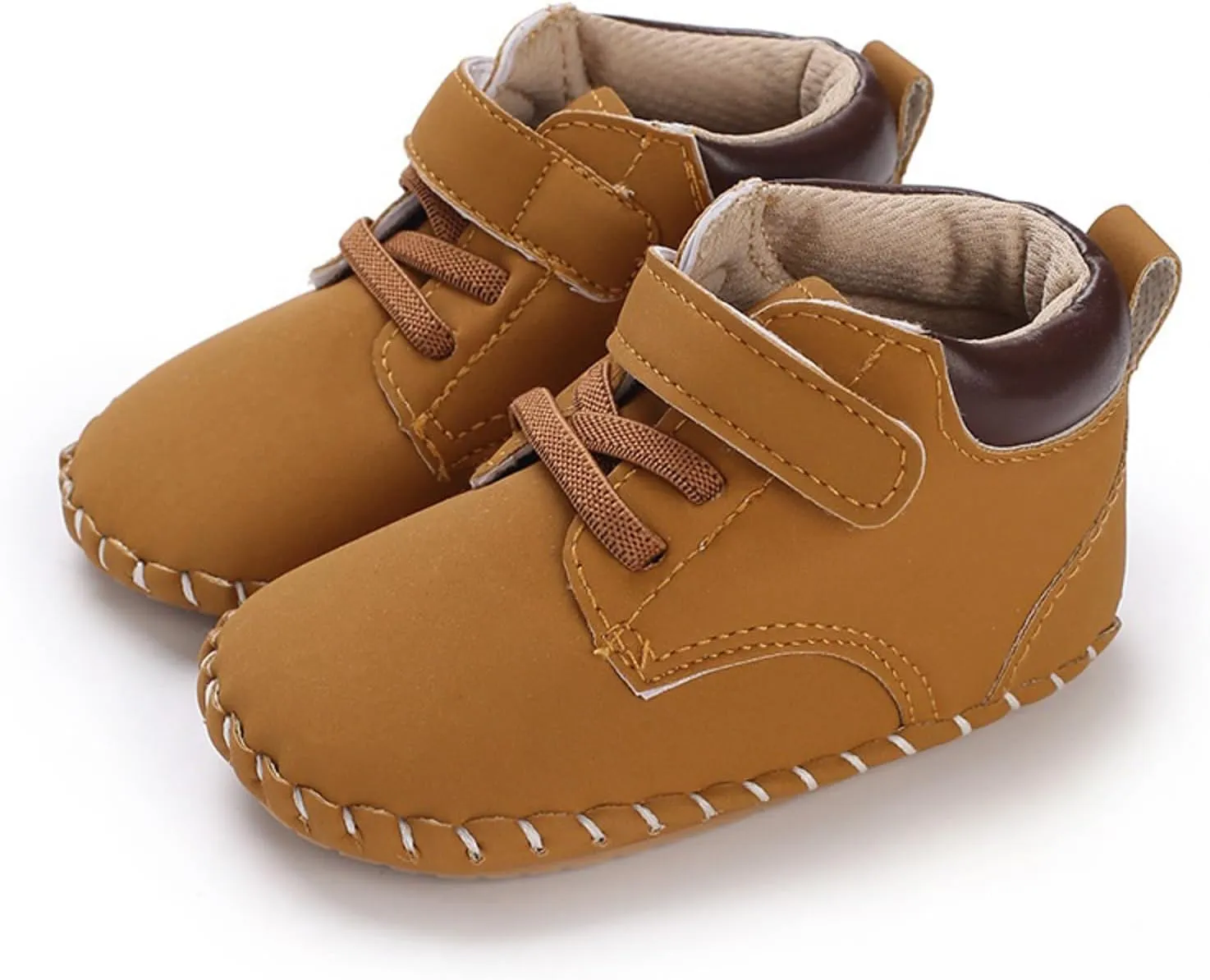Summer Children Infant Toddler Shoes Boys and Girls Sports Flat Bottom High Top Comfortable Solid Slip on Shoes for Kids