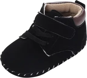 Summer Children Infant Toddler Shoes Boys and Girls Sports Flat Bottom High Top Comfortable Solid Slip on Shoes for Kids
