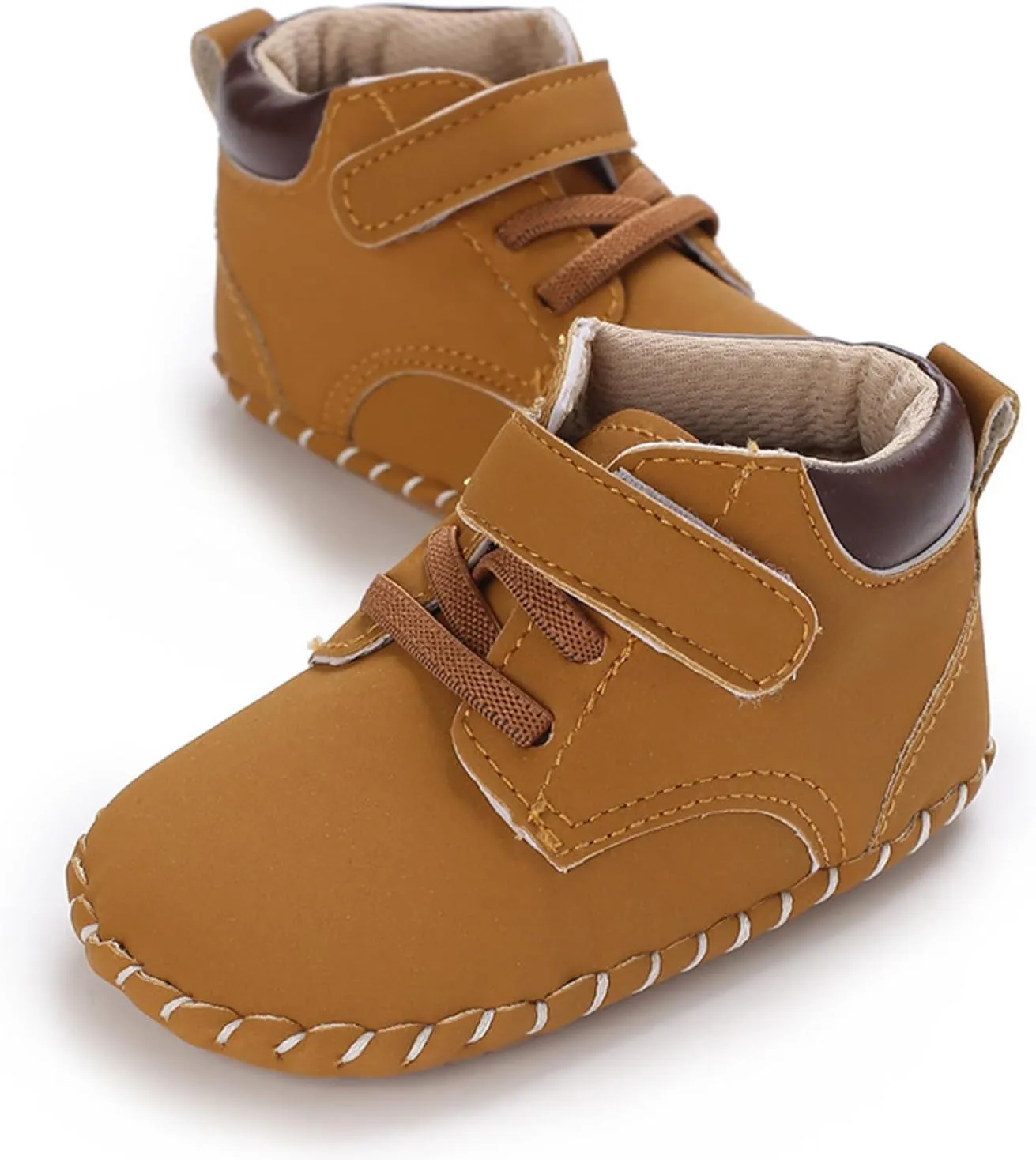 Summer Children Infant Toddler Shoes Boys and Girls Sports Flat Bottom High Top Comfortable Solid Slip on Shoes for Kids